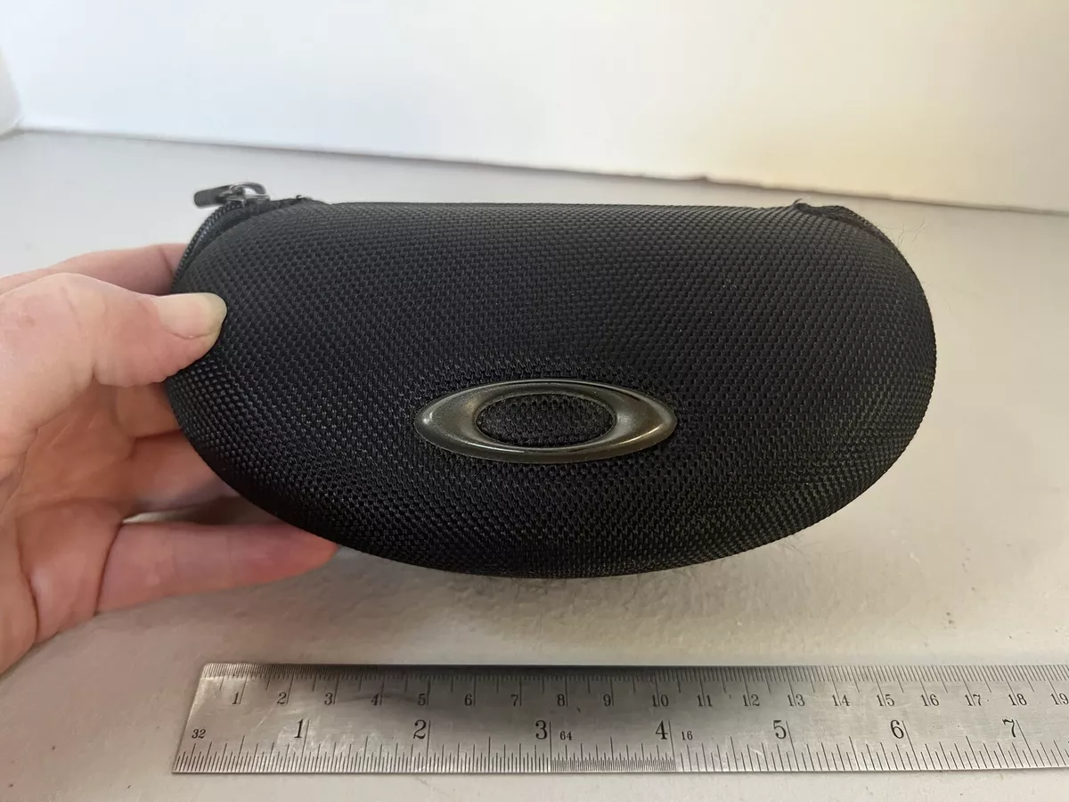 svinekød Utallige Handel OEM OAKLEY Sunglasses CASE ONLY Multiple Lens Hard Zipper Black | eBay