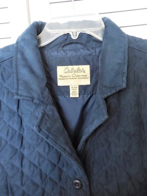 Veste Cabela's Bleue Doublée - Taille M Femme, Occasion Très Bon État