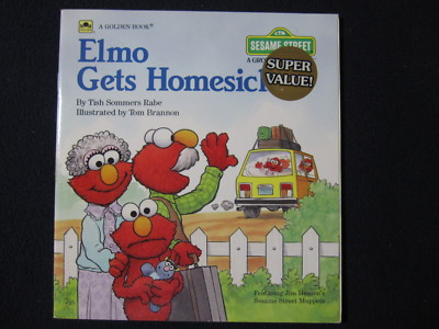 Elmo Gets Homesick [Paperback] [Jan 01, 1990] Tish Sommers Rabe, Illustrated b..