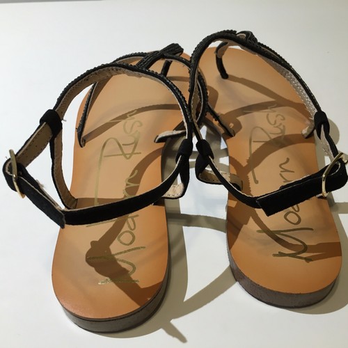 Modern Rush Women's Janette (651) Sandal Black Size 8.5 - Picture 6 of 8