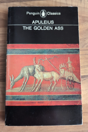 VINTAGE PAPERBACK BLACK PENGUIN CLASSICS Apuleius: The Golden Ass 1976 EDITION