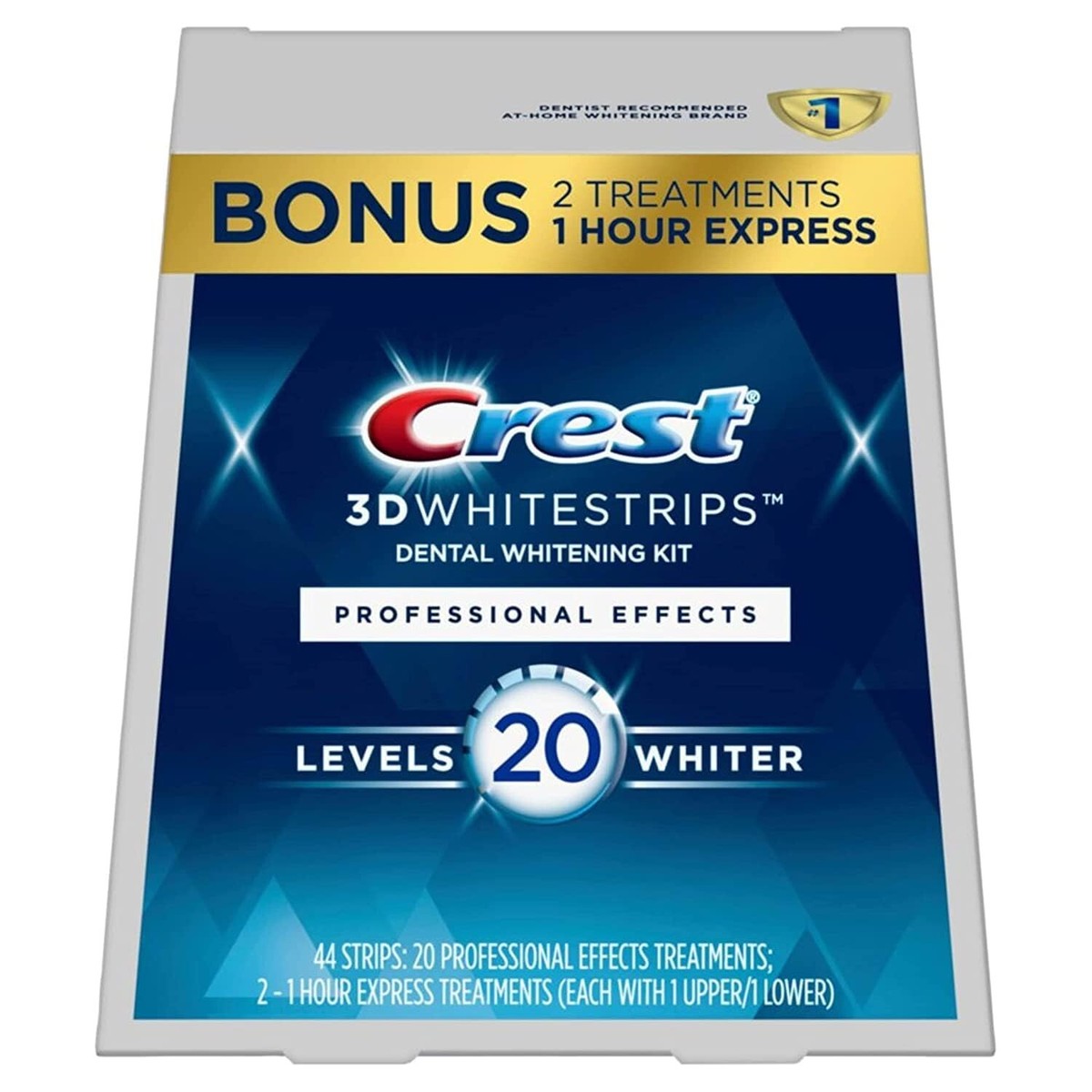 Crest 3D Whitestrips Professional Effects - 20 Levels Whiter