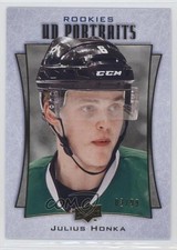 2016-17 Upper Deck UD Portraits Rookie Gold Foil 9/99 Julius Honka #P-105 0c2