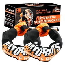 Soft Shackle 3/4in X 24in Soft Shackle Recovery 2pk , 3/4" 2-Pack Shackles