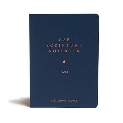 CSB Scripture Notebook, Acts: Read. Reflect. Respond. - paperback CSB Bibles...