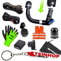 AnhäNgerkupplung Abnehmbar+E-Satz 13P FüR Volkswagen Taigo CS1 Ab 21
