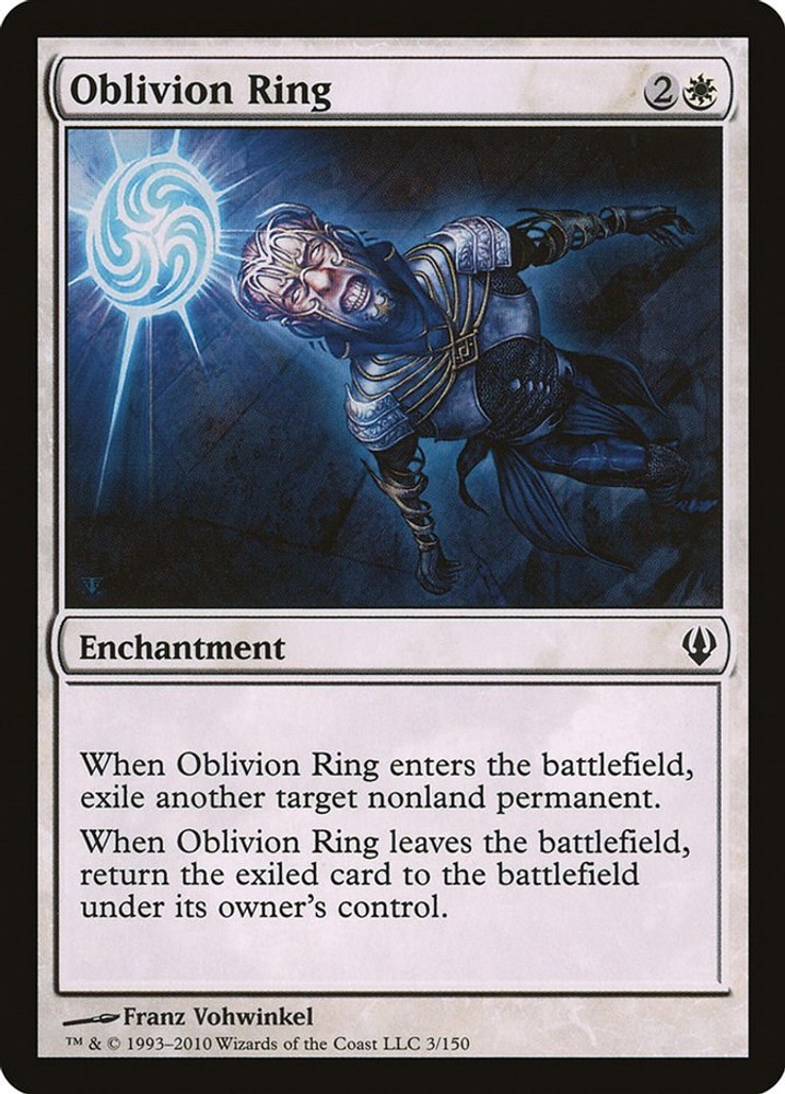 Oblivion Ring #3 (MP) Archenemy (ARC) MTG