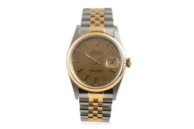 Rolex Datejust 36 Stahl / Gold  Computer Dial Automatik Ref. 16233 Klassiker Box