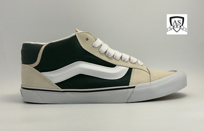 Vans Knu Mid Varsity Turtledove Men's Size 7 Skateboarding Shoes VN000CQ9DJR
