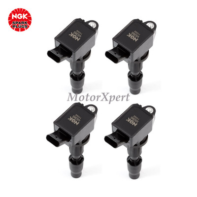 U5385 4 x OEM NGK Ignition Coil Pack Set For 2015-2020 Stinger Optima SX 2.0L L4