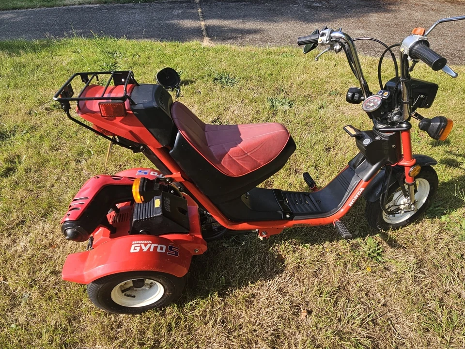 Honda Gyro S Fox 1986 3 ruedas inclinadas 50 cc scooter importación rara  Foto 4 de 4