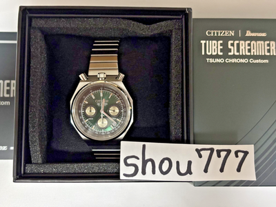 CITIZEN Ibanez Tube Screamer Tsuno Chrono Limited 500 Watch