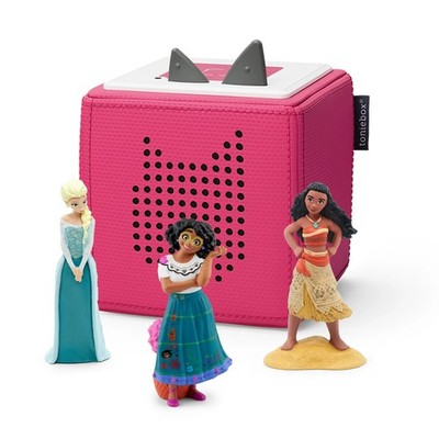 Tonies 10002376 Disney Toniebox Audio Player Bundle with Elsa