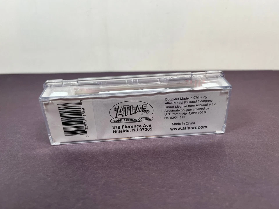 Tren escala N Atlas 41560 40' REFRIGERADO DE MADERA Union Red Top Milk 14204 Foto 2 de 4