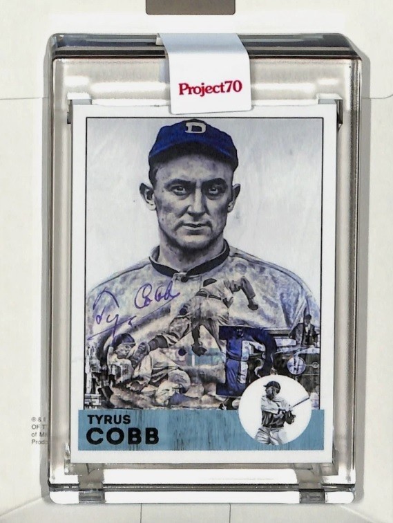 Topps Project70 Card 628 - 1963 Ty Cobb by Lauren Taylor - PR: 3182