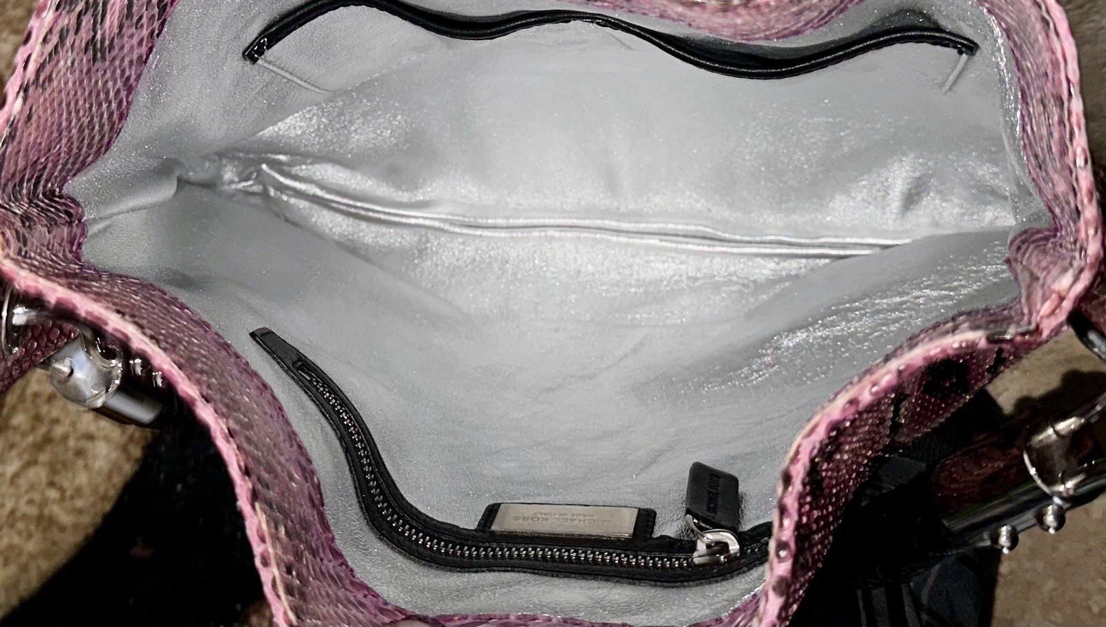 Michael Kors Collection Genuine Python Hobo Bag M… - image 12