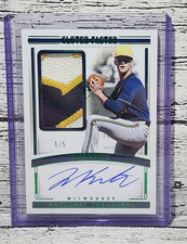 2025 national treasures Josh Knoth green clutch Factor /5 rpa Autograph cfs-jkt