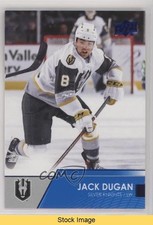 2021-22 Upper Deck AHL Blue Jack Dugan #9 READ 0qr0