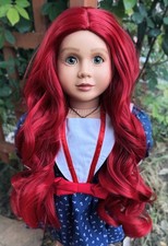 Katie in Apple Red Size 13-14" Wig for My Twinn Dolls