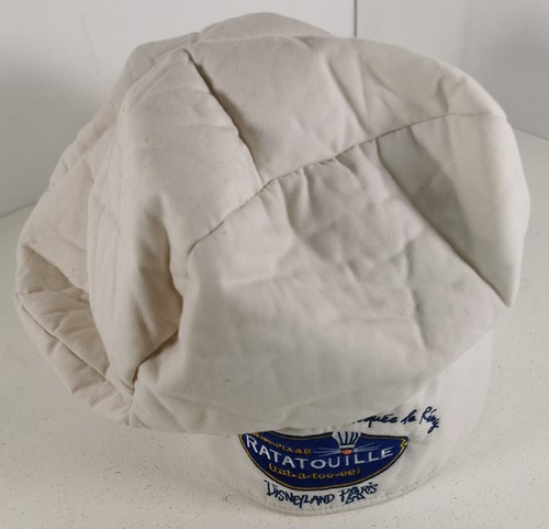 Rare Ratatouille Disneyland Paris Remy Bon Apetit Chef's Hat - Foto 9 di 12