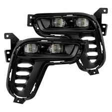 For Dodge Durango 21-24 Driver Passenger Side Factory Style Led Fog Lights