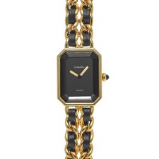 CHANEL Première S H0001 black WATCH 685912