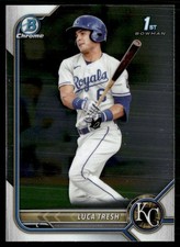 Luca Tresh 2022 Bowman Chrome Prospect Kansas City Royals #BCP-136