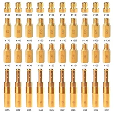 40x Carburetor Main Jet Pilot/Slow Jet Needle Kit For Keihin FCR PWK OKO CVK PWM