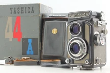 [Near MINT] YASHICA 44 4x4 cm TLR Film Camera Gray Yashikor 60mm F3.5 From Japan