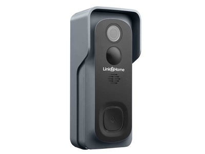 Link2Home - Weatherproof (IP54) Smart Battery Doorbell
