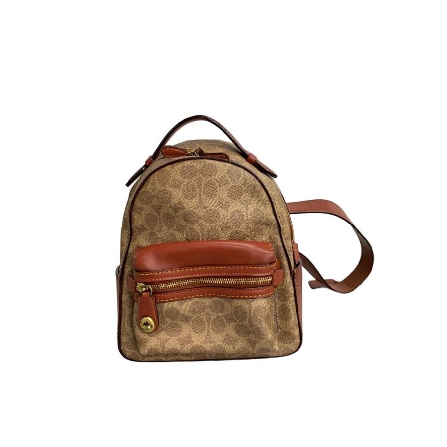 COACH Backpack Allover Pattern Beige - image 1