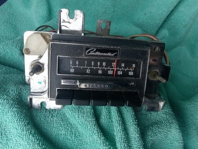1971 LINCOLN CONTINENTAL AM FM STEREO RADIO OEM