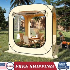 6x6 Ft Instant Outdoor Clear Bubble Tent Inst...