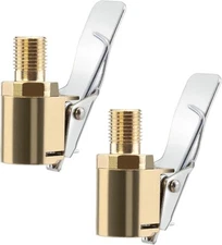 Quacc 2 PCS Tire Air Chuck with Clip Adapter, Tyre Valve Pump Clip, Tire... 