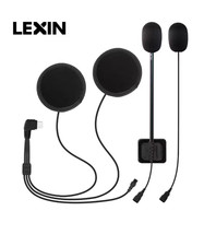 LEXIN LX-B4FM-X Intercom Headset Clip Set Bluetooth Helmet Speaker