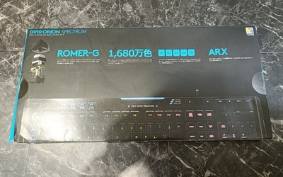 Logitech G910 Orion Spectrum RGB Mechanische Schwarz Gaming Tastatur aus Japan