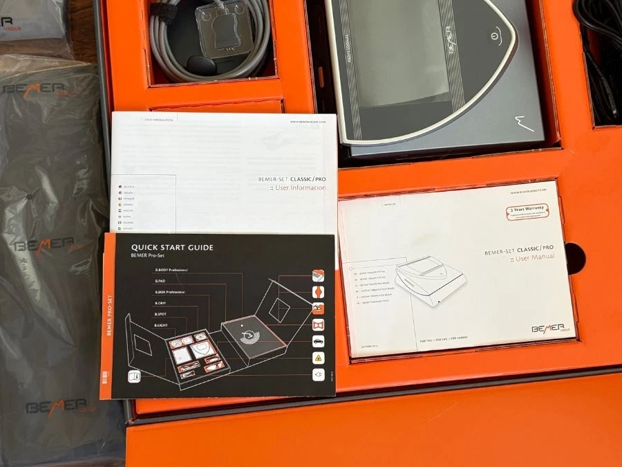 BEMER B.Body Classic Pro Set - Todos los accesorios, ligeramente usado Foto 3 de 4