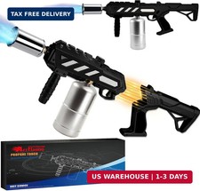 Adjustable Propane Torch Gun - High-temperature Flame Thrower For Soldering Wel