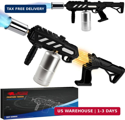 #ad Adjustable Propane Torch Gun High Temperature Flame Thrower for Soldering Wel $84.36