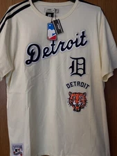 Detroit Tigers - White Embroidered Jersey - Cooperstown Collection/NWT/3XL      