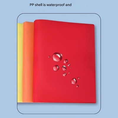 7PCS Mixed Color A4 Document Holders Reinforced Plastic Texture Office Essential