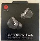 Beats Studio Buds Wireless ANC Earbuds, Built-in Microphone - Black, New Sealed