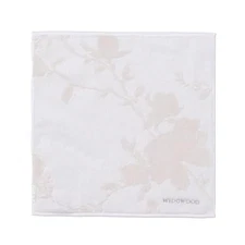 Nishikawa Imabari Handkerchief Towel Wedgwood Magnolia 25x25cm 100% Cotton Soft