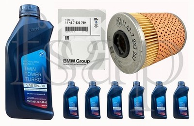 Genuine BMW Engine oil change kit 2006 BMW Z4 3.2L L6 Twin Power Turbo oil 5w30
