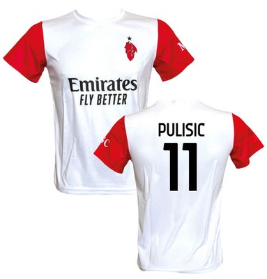 MAGLIA MILAN TRSFERTA PULISIC UFFICIALE CAMISETA TRSFERTA MILAN