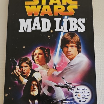 Star Wars Mad Libs Paperback Book 2018 English Science Fiction Young Adults