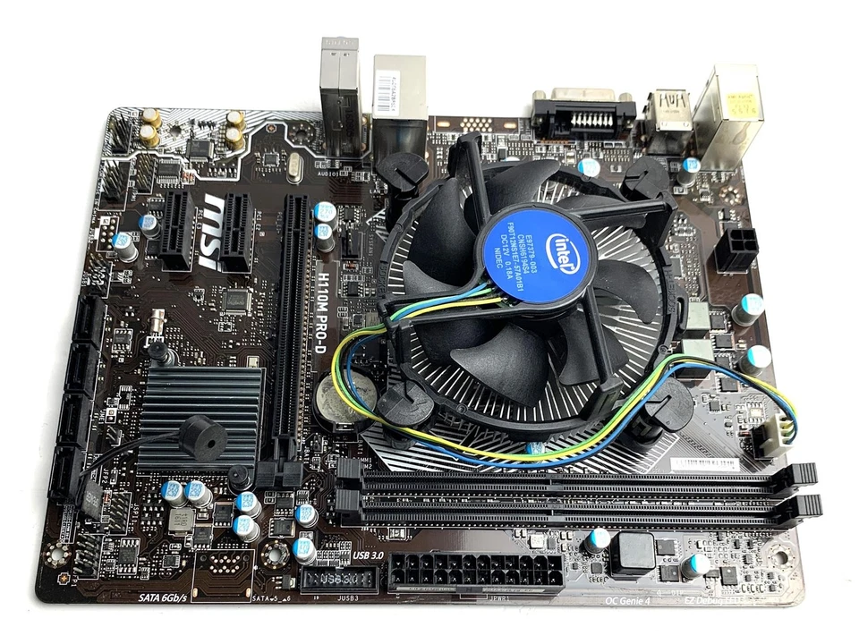 Placa Base MSI H110M PRO-D DDR4 mATX LGA1151 Incl. Refrigerador/Placa De Ranura - Imagen 4 de 4