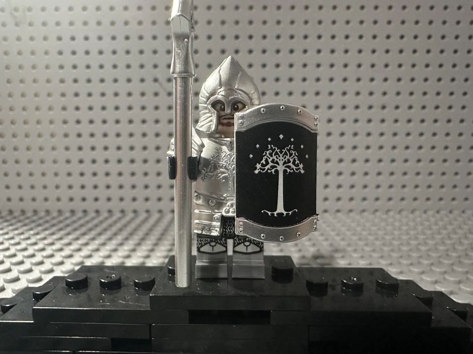 Lego Lord Of The Rings Gondor Soldiers Custom Printed Minifigure Lot of 6 - Image 3 of 4