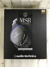 Audio-Technica ATH-MSR7 Black Hi-Res Sealed Type Portable Headphone Unused item