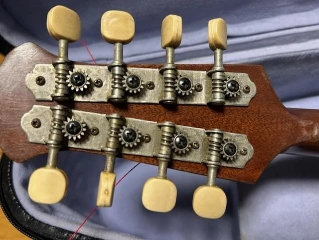 Mandolina Kunishima 1977 modelo vintage de Japón Foto 4 de 4